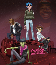 FzzzFzzz采集到Gorillaz