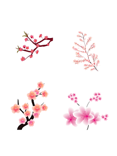 皛九采集到桃花素材