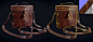 Leather case, Sergii Tenditnyi : Lowpoly 3368 tris, game ready model.  Screenshots from Sketchfab.