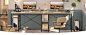 Bestier 95.2” L Shaped Desk, Reversible Corner Computer Desk