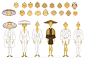 Character Designs de Kubo and the Two Strings, por Jesse Aclin - THECAB - The Concept Art Blog : Hoje trazemos um conteúdo bem bacana aqui para o blog. Abaixo você vê os trabalhos de character design que o artista Jesse Aclin produziu para o filme Kubo an
