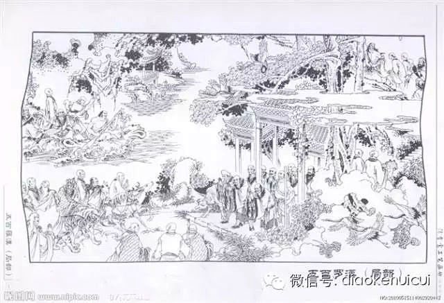 工笔白描山水、人物、花鸟（超经典）