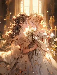 闺蜜头像壁纸插画_1_草莓旺仔牛奶_来自小红书网页版