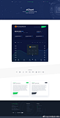 比特币、加密货币类平台的网页设计5