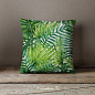 Palm Leaf Pillow  Tropical Decor  Tropical by wfrancisdesign
