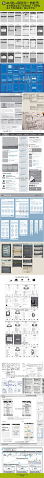 450张 用户体验ux#线框#图 流程图 原型设计 交互设计 人机交互 手机界面流程设计 网站流程设计 图片集