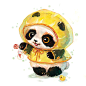 雨水——梨花，春暖伴花开，十里芳菲入梦来~熊猫滚滚[熊猫]“二十四节气.春之篇”每一张融入了当季的植物元素，“此生无悔入华夏，来世还在种花家。”#财源“滚滚”来！# 雪娃娃萌宠超话