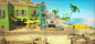 Battle of Bands - Environment, Tuur Sangers : Battle of Bands is a party game in which players choose a music style and try to find as many instruments to expand their band. 

This environment is home to the bossa nova instrument, for which we looked at c