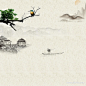中国风古典风中式水墨古风背景_水墨古典_素材下载-乐分享素材网