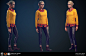 Injustice 2 Casual Supergirl, Giancarlo Arriola : Casual outfit for Supergirls' fight line intro. Head and boots are from scans. Everything else was made from scratch with Marvelous Designer and Zbrush. Learned A LOT of MD from this character. Used Marmos