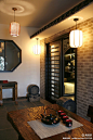 中式的传统灯笼做为房间的吊灯，延续了中国的传统特色 更多美家灵感尽在美丽家。