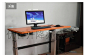 电动升降办公桌可调高度笔记本电脑自动升降器竹节式站立式学习桌-淘宝网