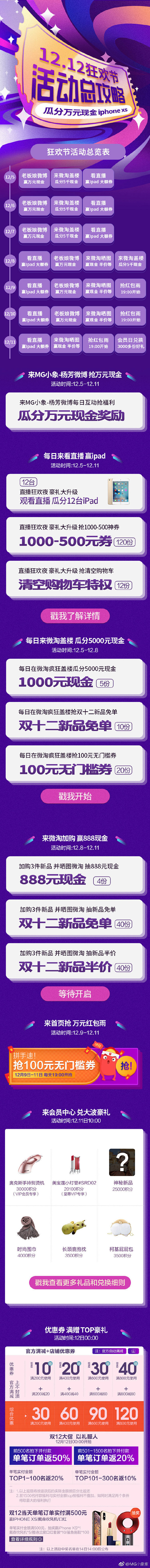 瓜分万元现金、赢取iphone xs、清...