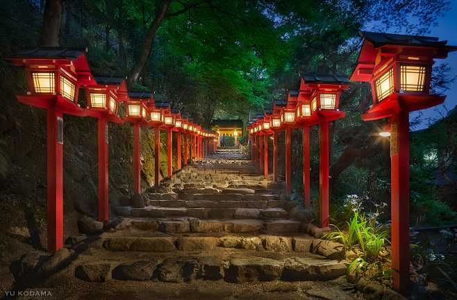 Kibune Shrine by Yu ...