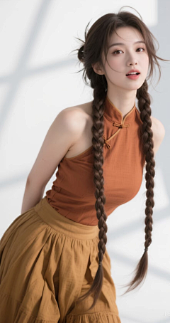 清凉山人采集到AI美女