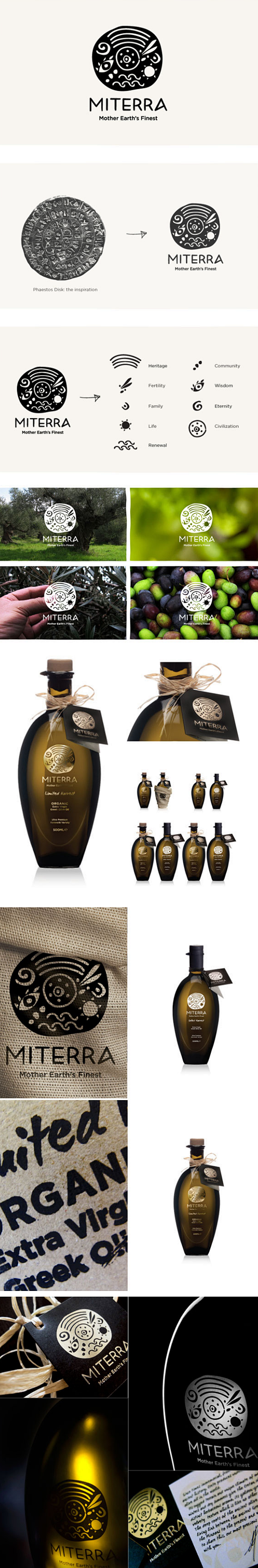 MITERRA希腊橄榄油 #品牌设计#