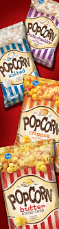 Popcorn - Packaging designed by Design Resource Center http://www.drcchicago.com/