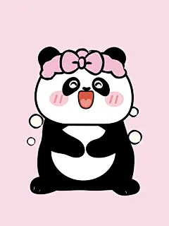 熊猫洗澡1022f-23