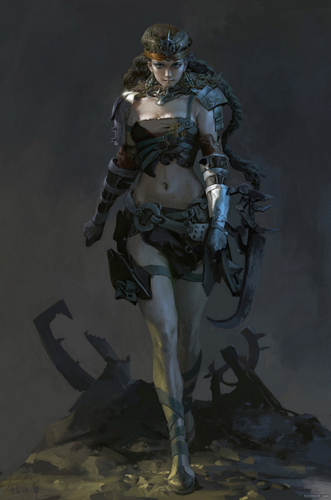 女性角色插画-厦门 钟风华 [17P] ...