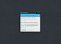 Twitter Widget Design - 365psd