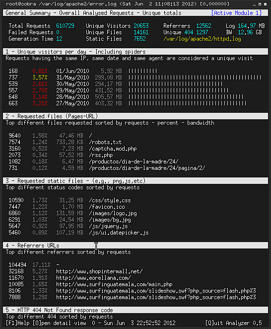 GoAccess - 分析 Nginx ...