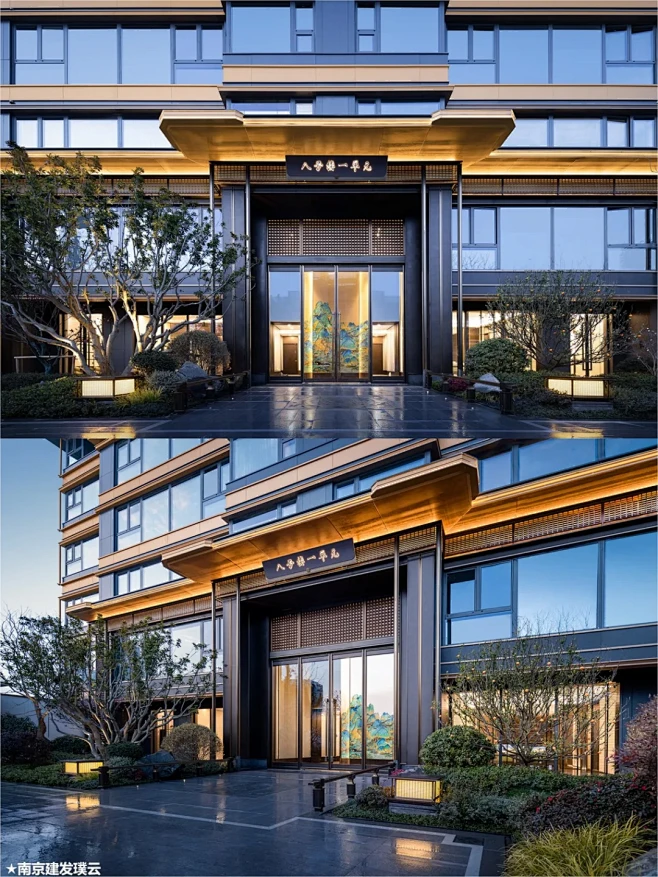 单元入户大堂实景10 - 小红书图片_入户门头图片素材-花瓣网
