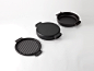 "ovject" Cast Iron Pan / Product Design : ovject is a brand to develop mainly kitchenware and tableware. From japan.