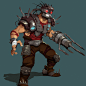 Berserkers : concept art, design and character creation