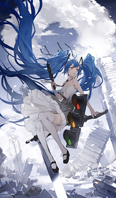 日向一阳采集到miku