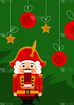 胡桃钳,秘密,贺卡,玩具,梦想,古典式,童话故事,儿童,童年,圣诞树