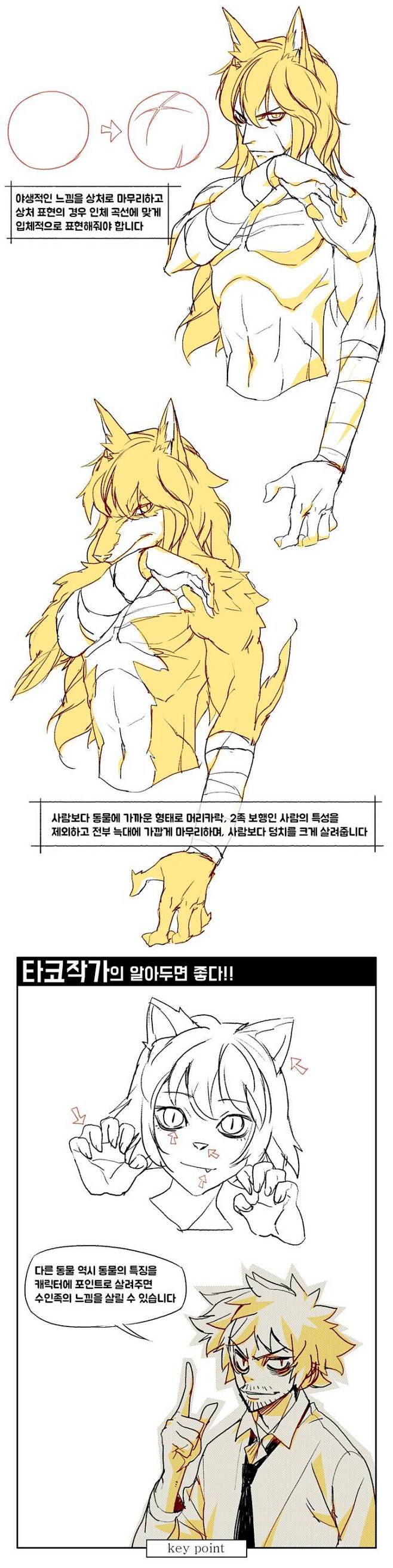 시크릿 캐릭터 드로잉/수인족&다양한 ...