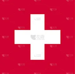 白色,瑞士,十字架,分离着色,欧洲,国内著名景点,红色