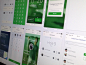 Oh so many screens - Golf App iOS7 Redesign