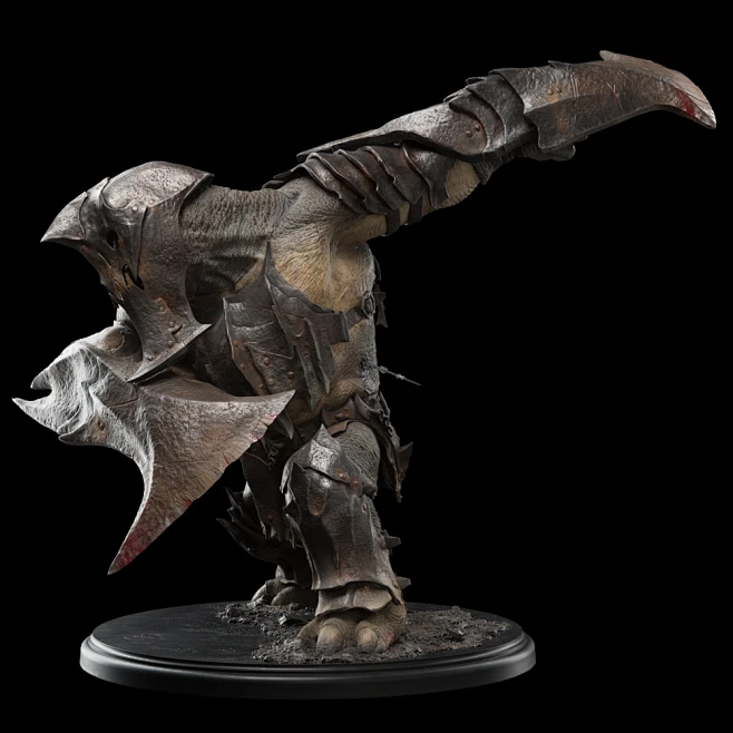 Weta Workshop - War Troll and Helm : Mightiest of all Azog’s beasts are ...