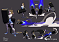 手绘卡通特效设计稿 - Requin Cobalt大师作品 : 手绘卡通特效设计稿 - Requin Cobalt ,绝对的大师作品，值得收藏，最底部有打包下载地址。内‖容