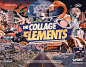 Collage Elements : The Collage Elements PNG Collection - This amazing product made by the Indieground Team is the definitive collection of 1260 elements for a master collage creator. It gives you a quick & easy graphic resource that you can use to mak