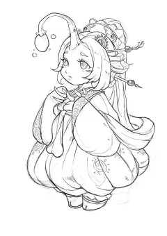 【漫画教材】线稿临摹练手素材40【推荐课程】从零开始学漫画，适合新手无压力O网页链接 ​​​​