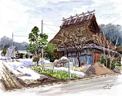 【手绘旅行记】日本十二月屋语之冬季一月
