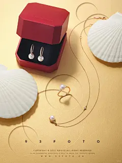 一组珍珠首饰的海报图_1_93foto_来自小红书网页版