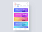  First Aid Kit shop ux ui gradient app ios animation aid card medicine material interaction