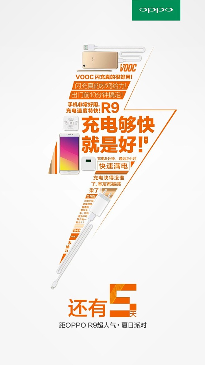 充电够快我最爱，OPPO R9 real...