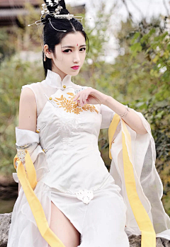 爱的覅和采集到美女，美丽