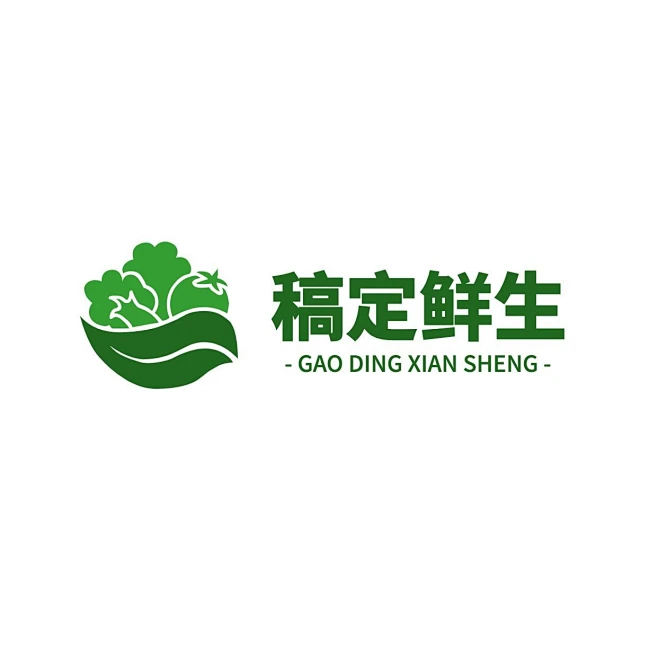 商品零售食品生鲜LOGO店铺店标图标logo素材-花瓣网