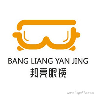  邦亮眼镜Logo设计 