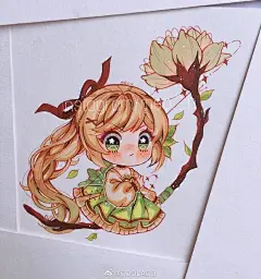 #画师推荐##日本动漫##艺术研习社#
分享：画师『meo._.h』的手绘马克笔插画绘画作品 ​​​​