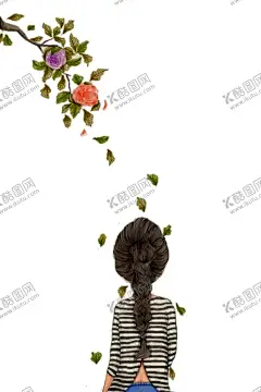 彩绘人物背影 【酷图网】彩绘人物背影,手绘女孩,女孩,粉彩,淡彩,女孩元素,水彩手绘女孩,插画女孩,手绘人物,美女,女生,漫画,可爱女孩,儿童素材,卡通,唯美手绘,女孩背影,文艺海报,PNG免扣素材