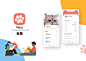 animal Cat dog Pet petcare pets app app design UI ux