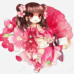 粉色漂亮的花仙子 免费下载 页面网页 平面电商 创意素材