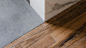 纯实木地板和实木复合地板若能有厂商配的同样式实木压边条最好，颜色木纹完全相同，收边条和木地板浑然一体，非常好看。