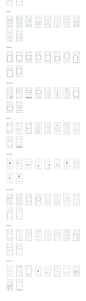 TinyFrames UX Kit : Vector based mini wireframes for web & mobile